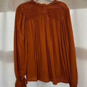 Dusty Orange Blouse